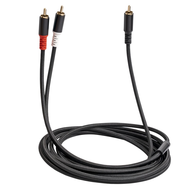 Home Cinema Sound System - 1/2/3M 1 RCA Male To 2