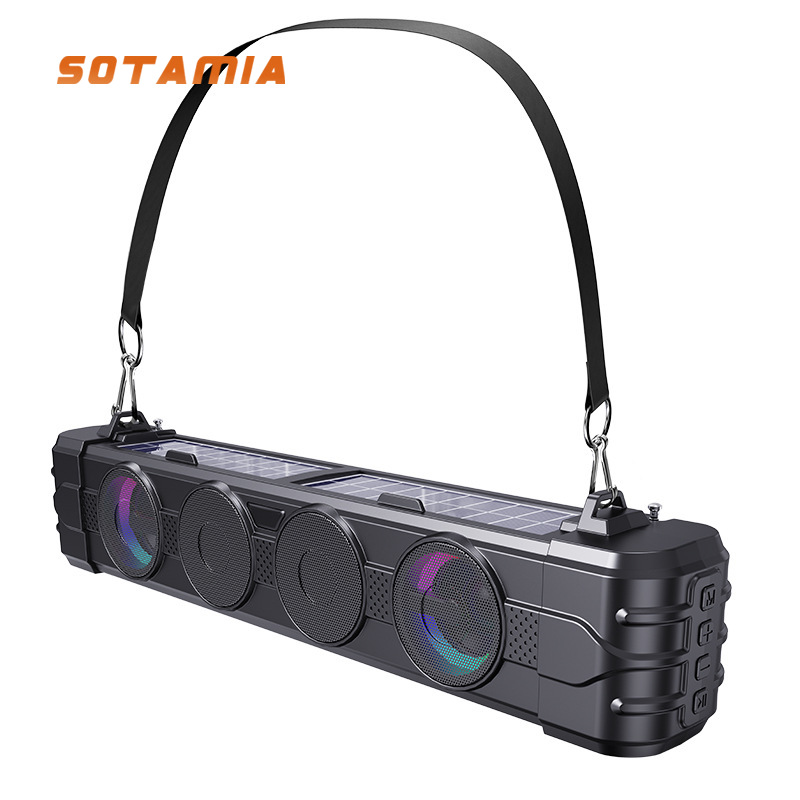 Soundbar Bluetooth Home - SOTAMIA 1PCS Sound Blaster Bluetooth Speaker