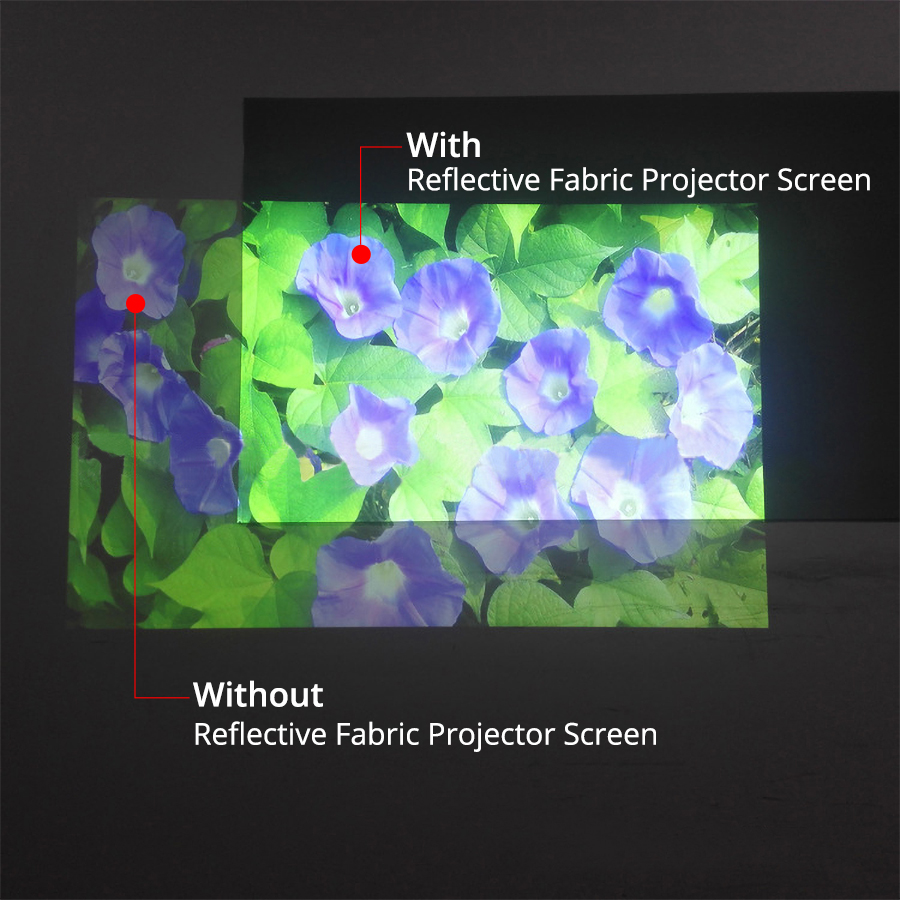 Touyinger 16:9 High Brightness - огляд і ціна Projector Screen 100 Inch