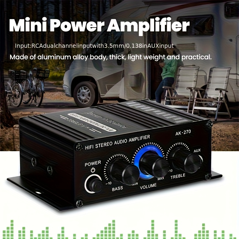 AK-270 HIFI Amplifier Channel  - огляд і ціна Home Cinema Sound System