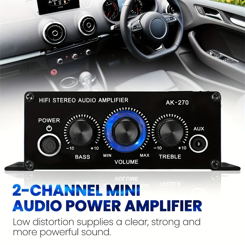 AK-270 HIFI Amplifier Channel  - огляд і ціна Home Cinema Sound System