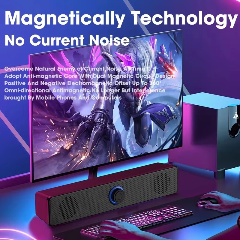 Music Soundbar Computer Caixa  - огляд і ціна Soundbar Bluetooth Home