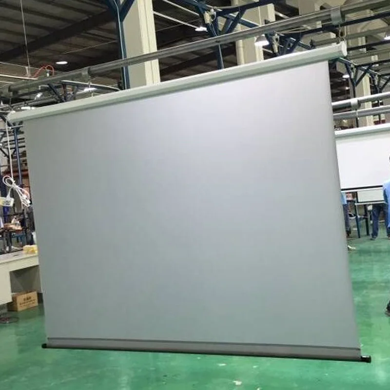 Motorized Electric Rear Projec - огляд і ціна Projector Screen 100 Inch