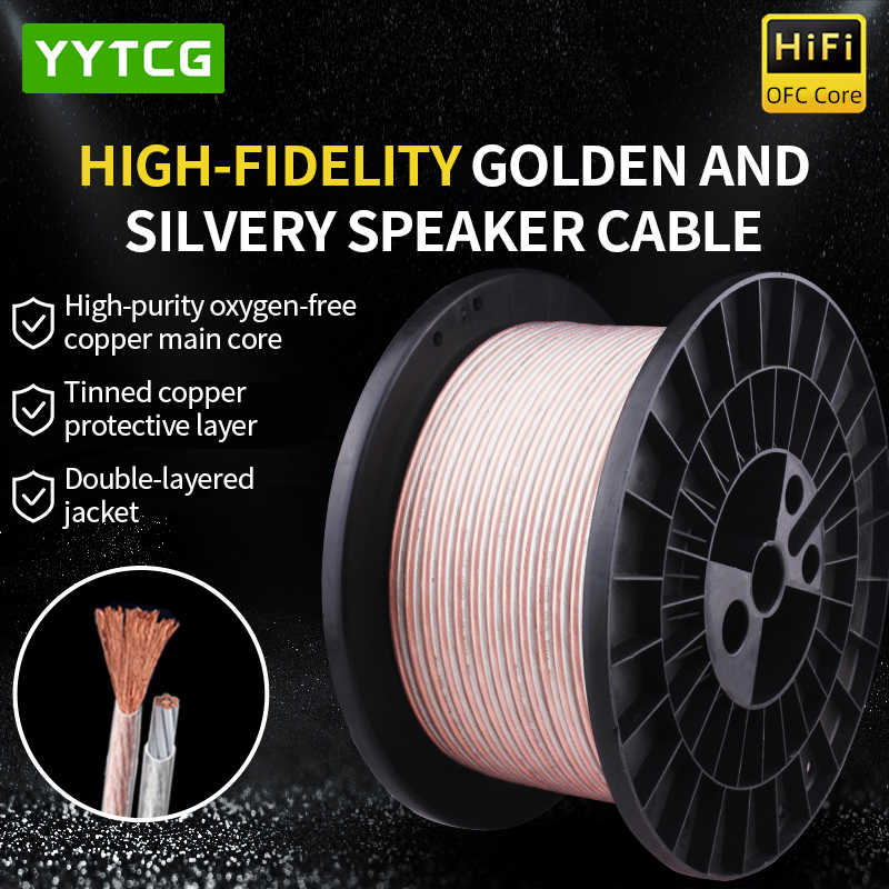 YYTCG DIY HIFI Audio Cable Oxy - огляд і ціна Home Cinema Sound System