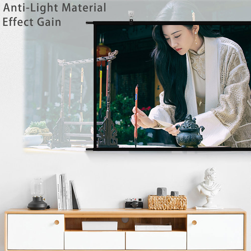 VEIDADZ Projector Screen Wall  - огляд і ціна Projector Screen 100 Inch