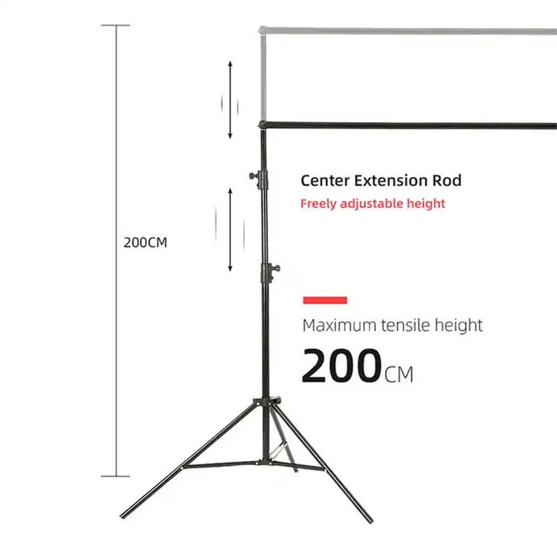 Projector Movie Screen Tripod, - огляд і ціна Projector Screen 100 Inch
