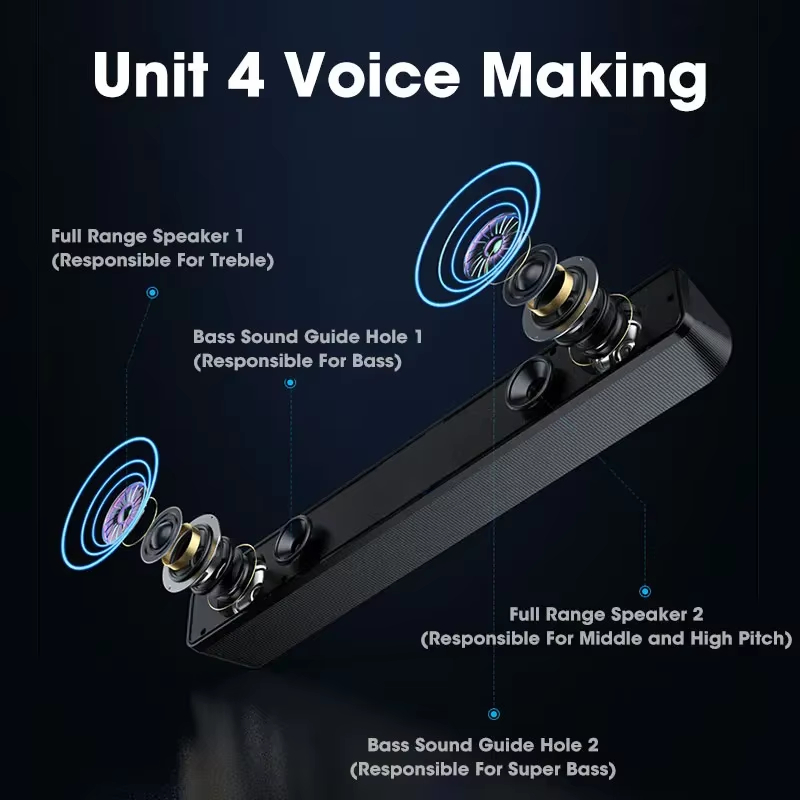 Home Theater Bluetooth Soundba - огляд і ціна Soundbar Bluetooth Home