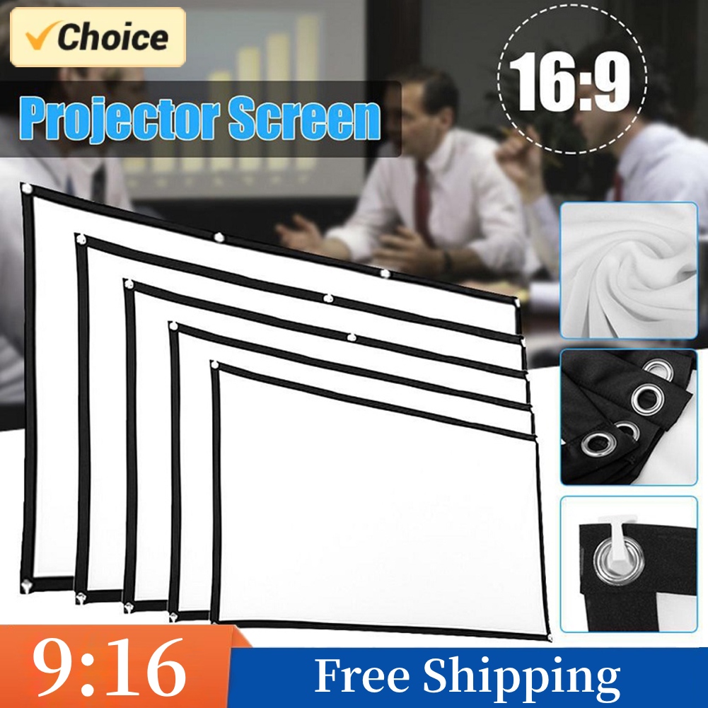 Portable Projector Screen Simp - огляд і ціна Projector Screen 100 Inch
