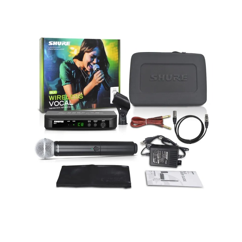 Shure BLX24 Wireless System Mi - огляд і ціна Shure Mic Mv7