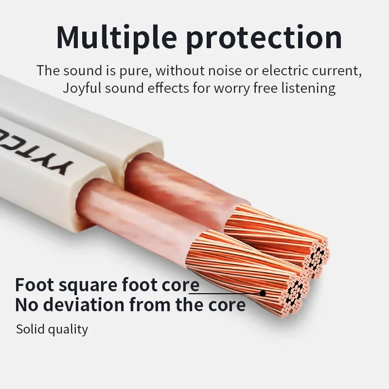 YYTCG DIY Loud Speaker Cable H - огляд і ціна Home Cinema Sound System