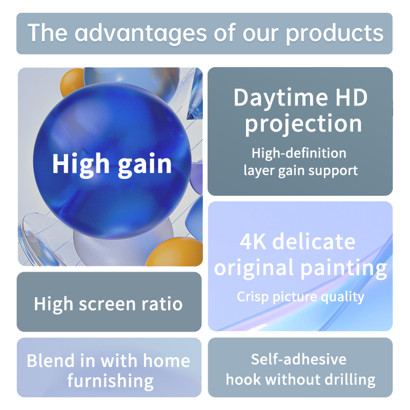 For All Projector Screen Refle - огляд і ціна Projector Screen 100 Inch