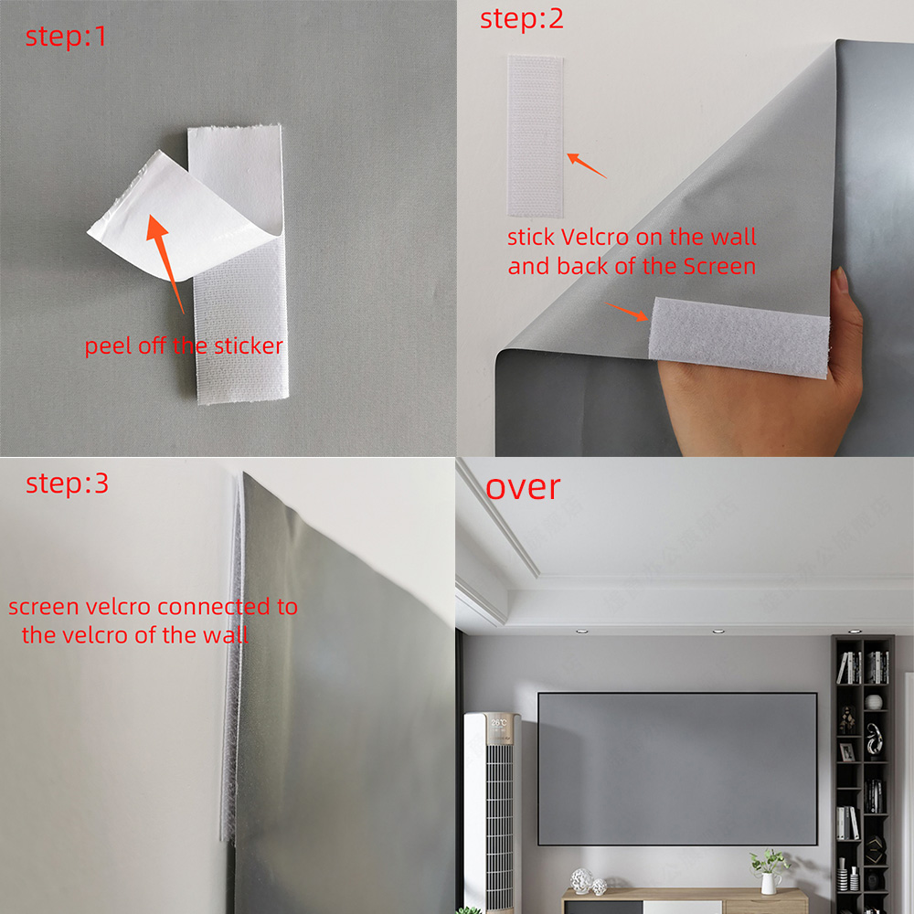 MIXITO Projector Screen Simple - огляд і ціна Projector Screen 100 Inch