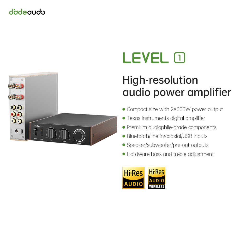 JadeAudio Level 1 Desktop HiFi - огляд і ціна Home Cinema Sound System