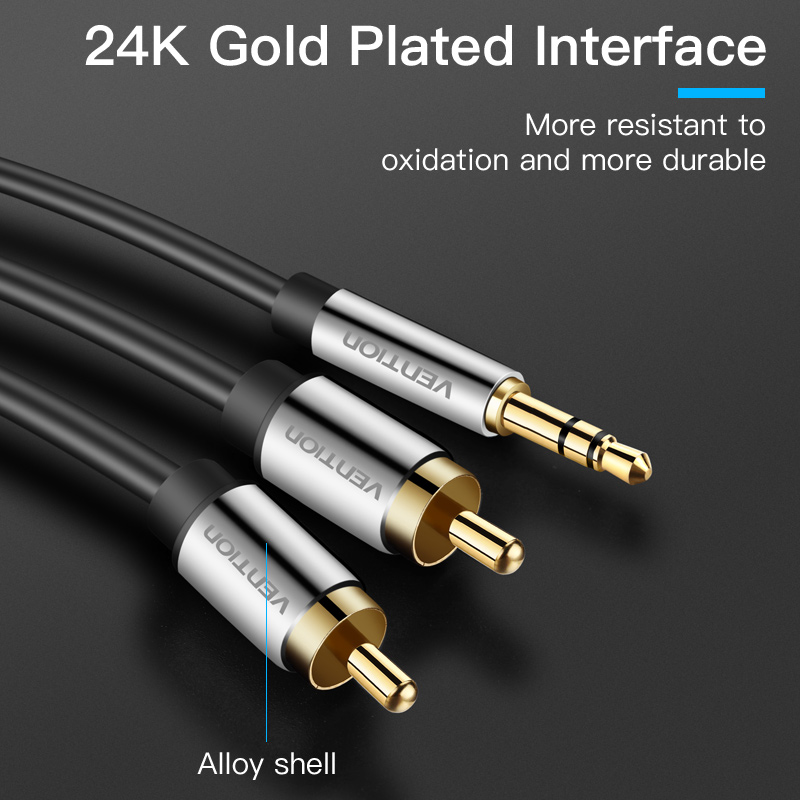 Vention RCA Cable 3.5 to 2rca  - огляд і ціна Home Cinema Sound System